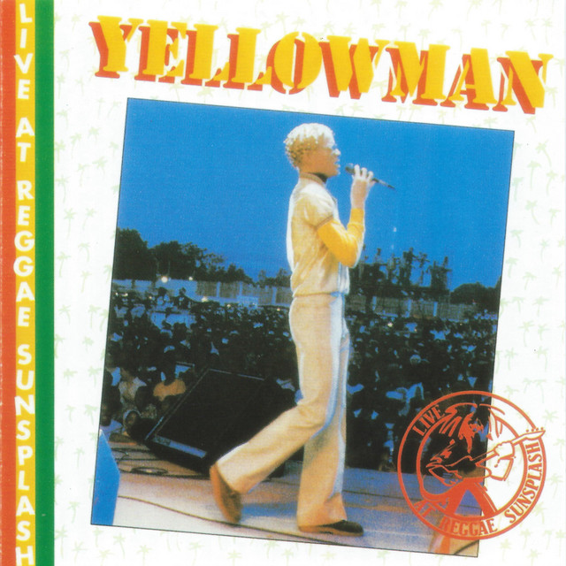 Yellowman Live at Reggae Sunsplash album cover