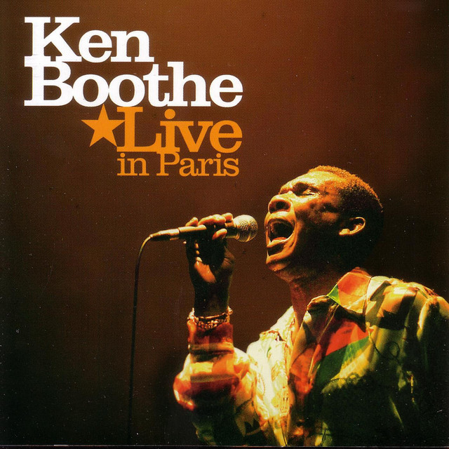 Ken Boothe Live in Paris album cover