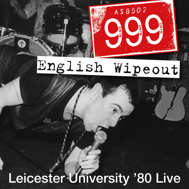 English Wipeout (Leicester University '80 Live) album cover