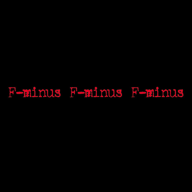 F-Minus album cover