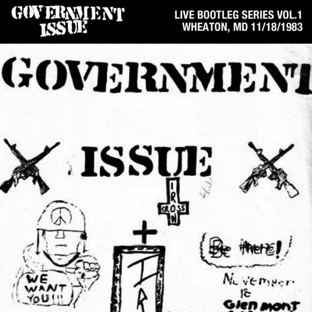 Live Bootleg Series Vol. 1: 11/18/1983 Wheaton, MD @ Glenmont Recreation Center album cover