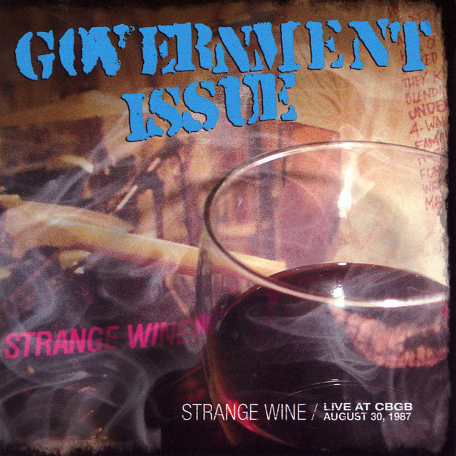 Strange Wine (Live At CBGB August 30th 1997) album cover