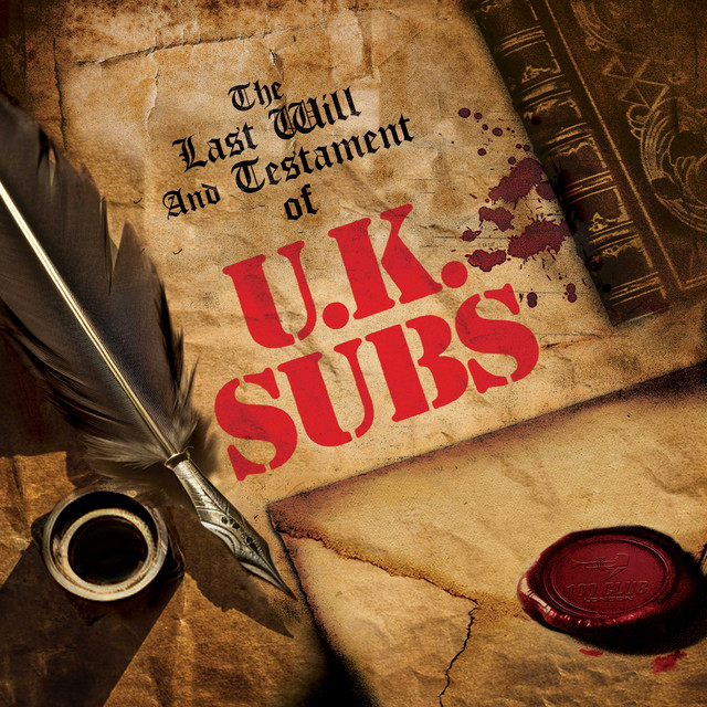 The Last Will And Testament of UK Subs (Live) album cover