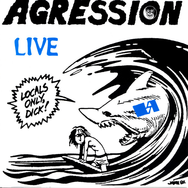 Agression Live "Locals Only" album cover
