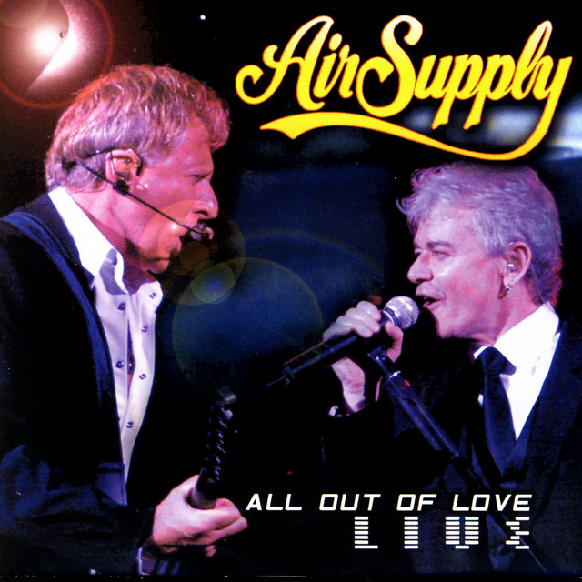 All Out Of Love Live album cover