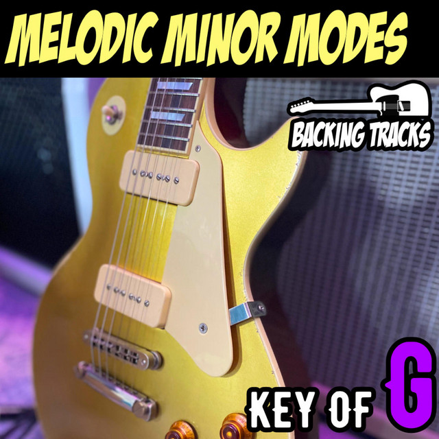 Melodic Minor Modes Backing Tracks in G album cover