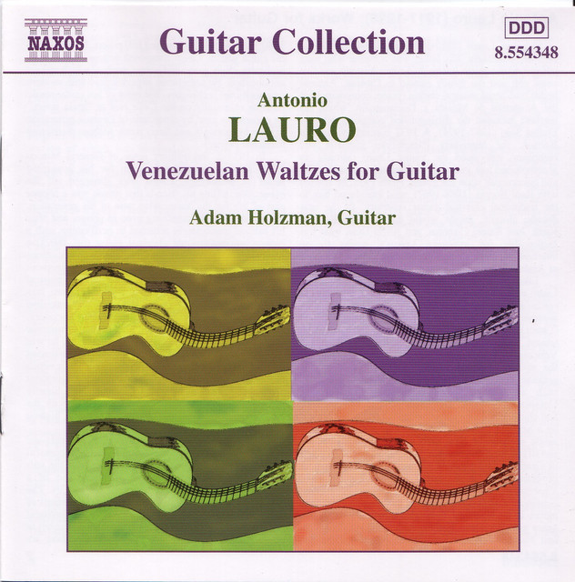 Lauro: Guitar Music, Vol. 1 - Venezuelan Waltzes album cover