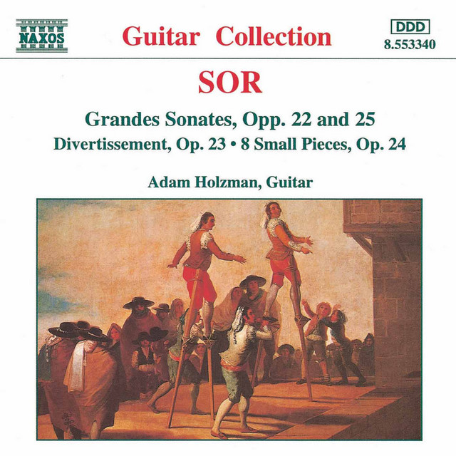Sor: Grandes Sonates Opp. 22 & 25 - Divertissement, Op. 23 album cover