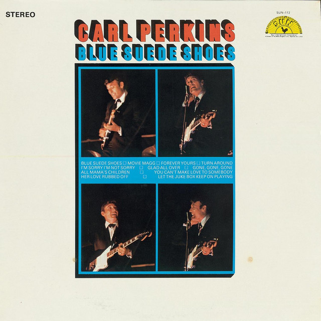 Blue Suede Shoes album cover
