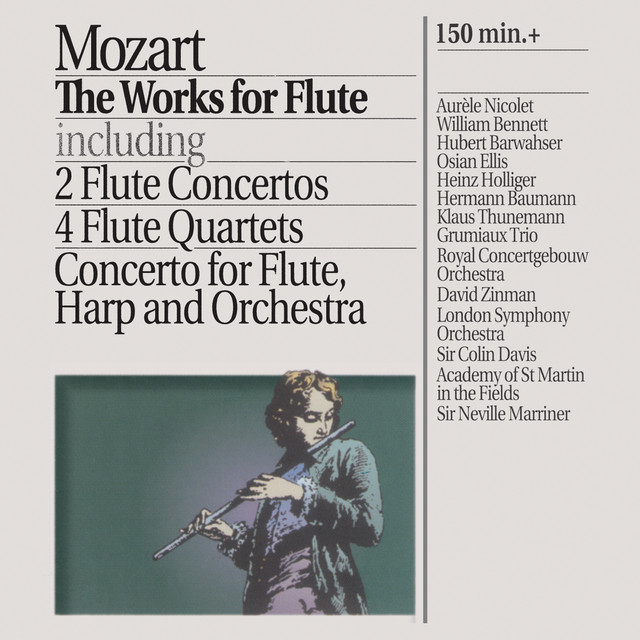 Mozart: The Works for Flute album cover