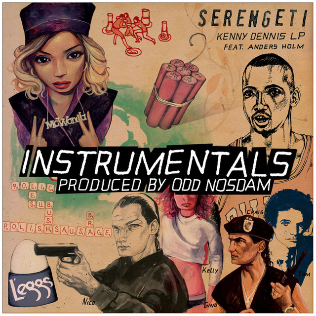 Kenny Dennis instrumentals album cover