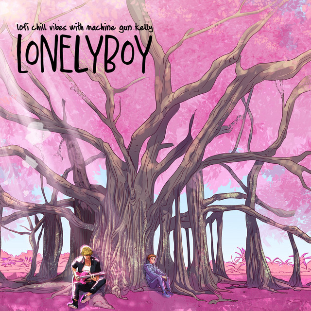 lofi chill vibes with machine gun kelly album cover