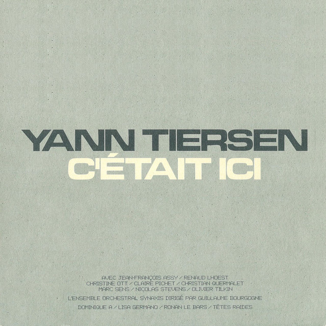 C'était ici album cover