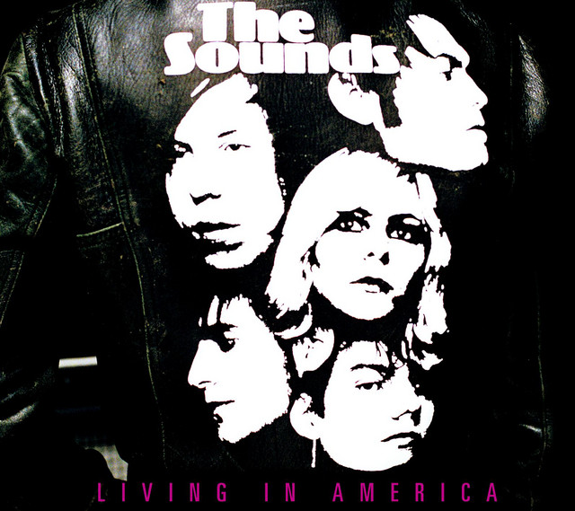 Living in America (US version) album cover