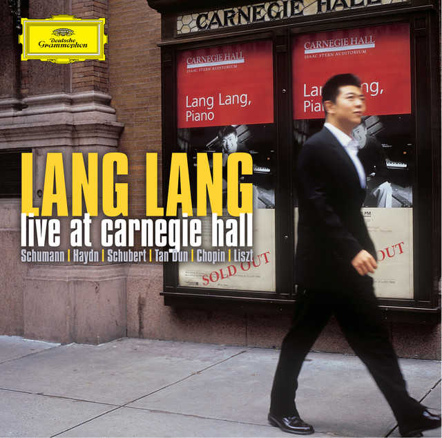 Lang Lang - Live at Carnegie Hall album cover