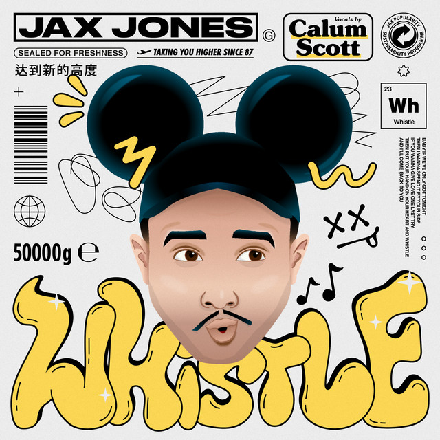 Audio-Technica ATH-M50x White as heard on Whistle (Versions) by Jax Jones & Calum Scott (2023)