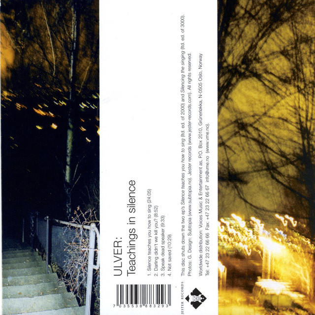 Teachings in Silence album cover