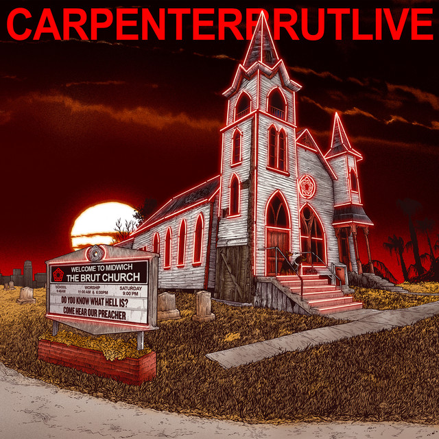 CARPENTERBRUTLIVE album cover