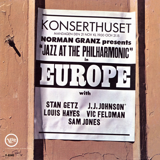 Jazz At The Philharmonic In Europe (Live) album cover