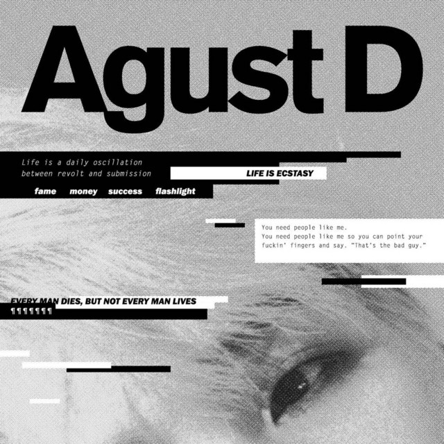 Agust D album cover