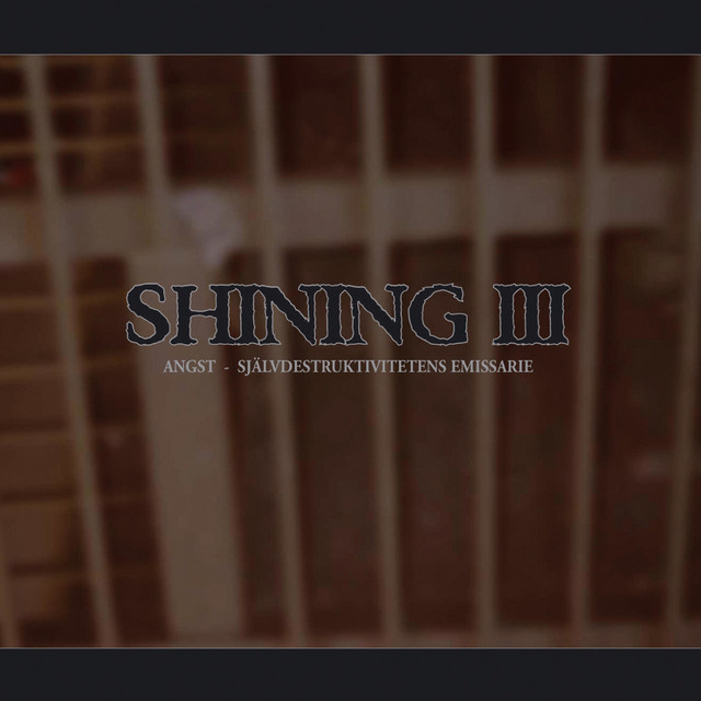 III: Angst album cover