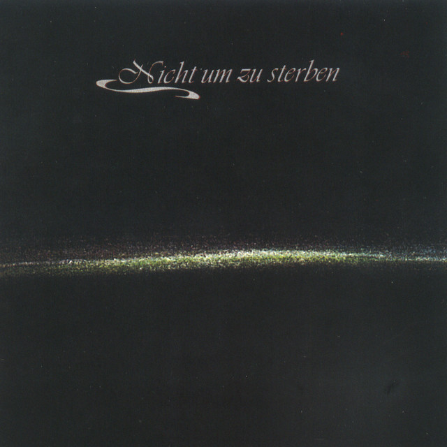 Nicht Um Zu Sterben album cover