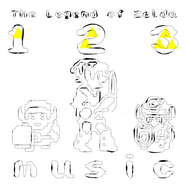 The Legend of Zelda: 1, 2 & 3 Music album cover