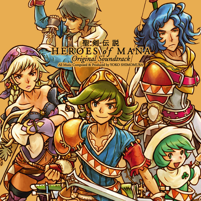 HEROES of MANA Original Soundtrack album cover