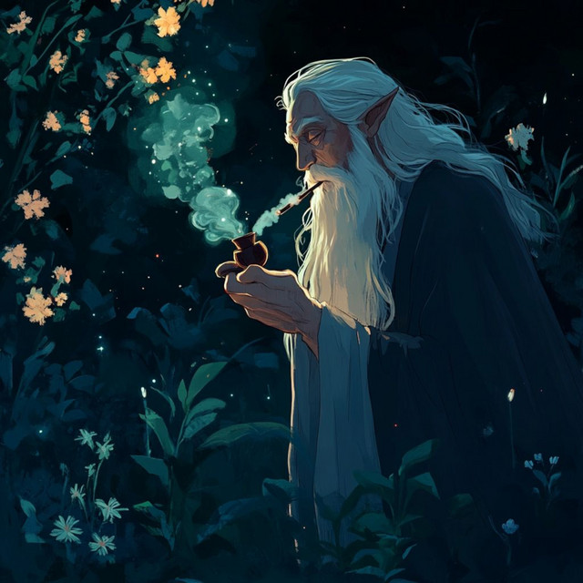 Lord of the Rings LoFi album cover