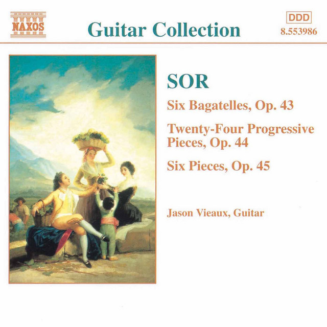 Sor: 6 Bagatelles, Op. 43 / Progressive Pieces, Op. 44 album cover