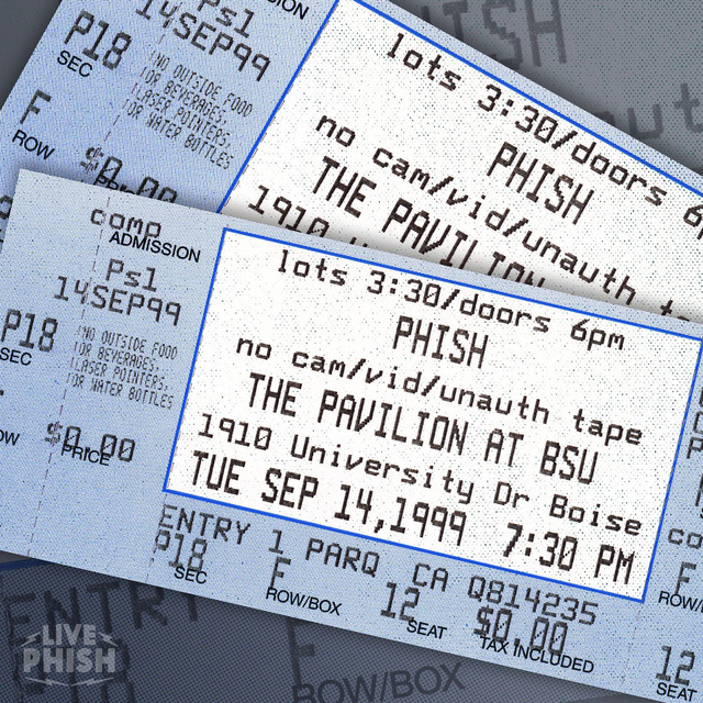 PHISH: 9/14/99 Boise State University Pavilion, Boise, ID (Live) album cover