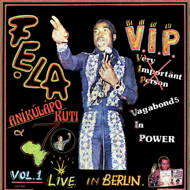 Electro-Voice RE-16 as heard on V.I.P. (Vagabonds in Power) (Live in Berlin) by Fela Kuti (1979)