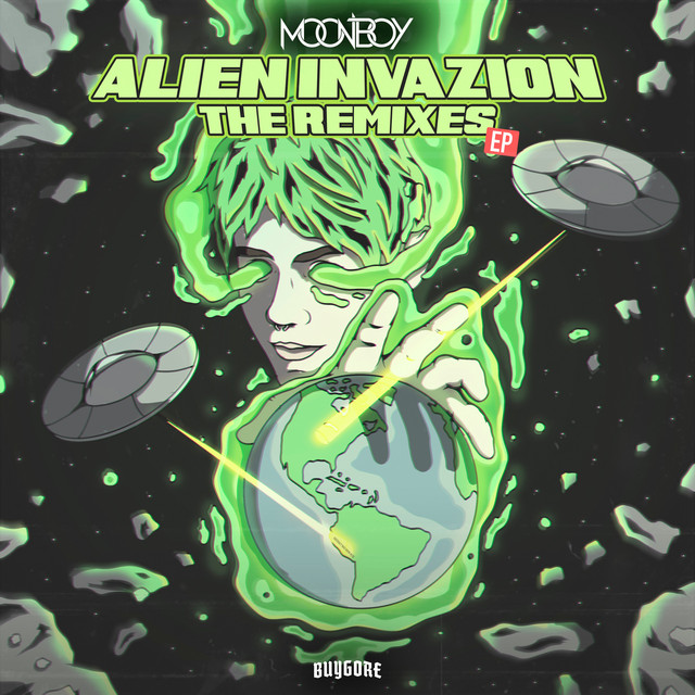 Alien Invazion - The Remixes album cover