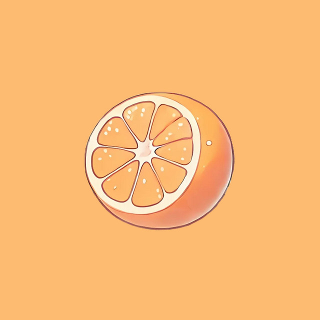 orange album cover