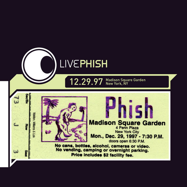 LivePhish 12/29/97 album cover
