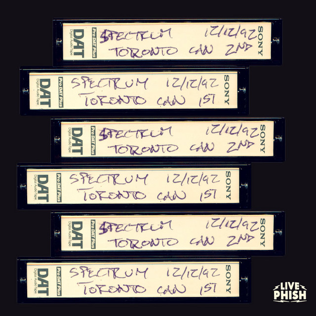 PHISH: 12/12/92 The Spectrum, Toronto, ON (Live) album cover