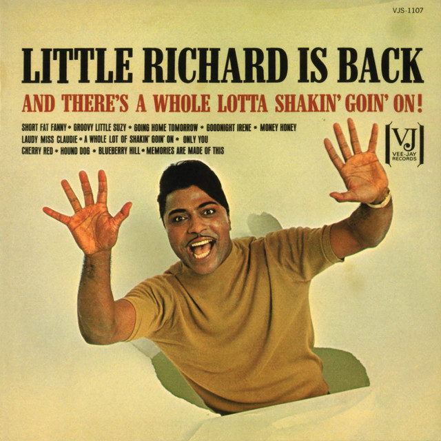Little Richard Is Back (And There's A Whole Lotta Shakin' Goin' On!) album cover