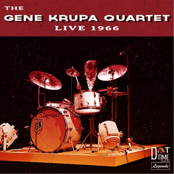 The Gene Krupa Quartet Live 1966 album cover