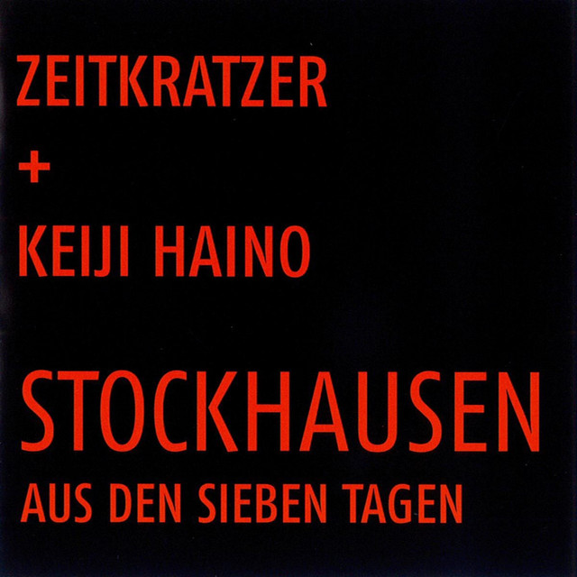 Stockhausen: Aus den sieben Tagen album cover