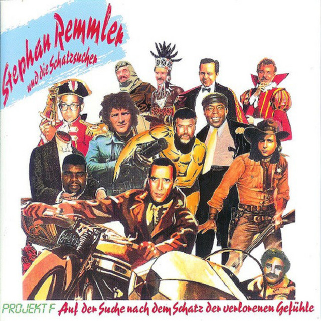 Stephan Remmler und die Schatzsucher - Projekt F - Auf der Suche nach dem Schatz der verlorenen Gefühle album cover