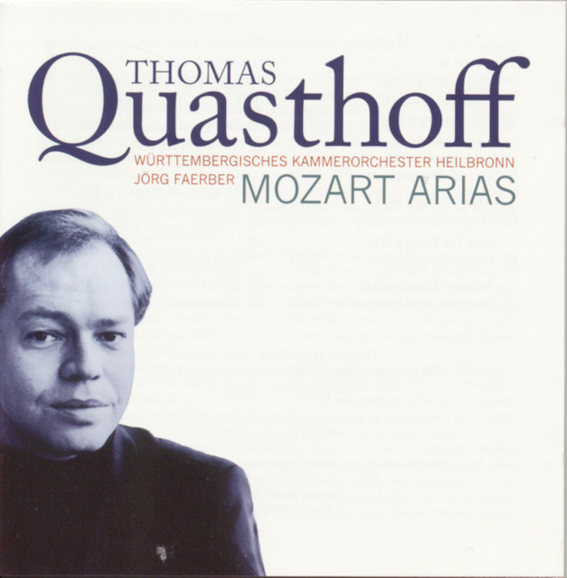 Mozart Arias album cover
