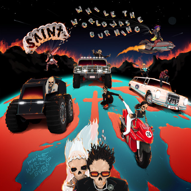 While The World Was Burning album cover