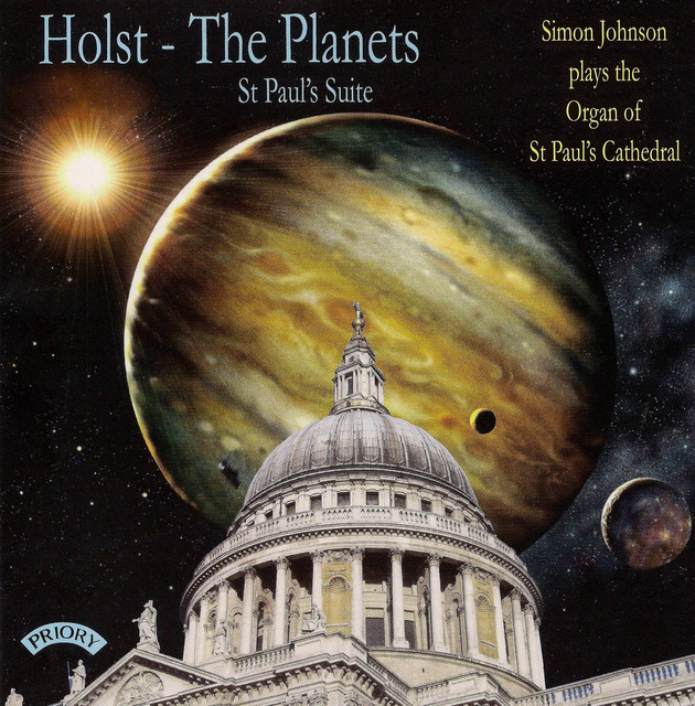 Holst: The Planets & St. Paul's Suite (Arr. for Organ) album cover