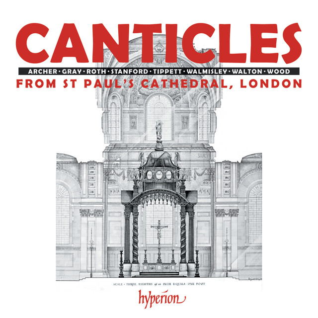 Canticles from St Paul's: Walmisley, Stanford, Wood, Tippett etc. album cover