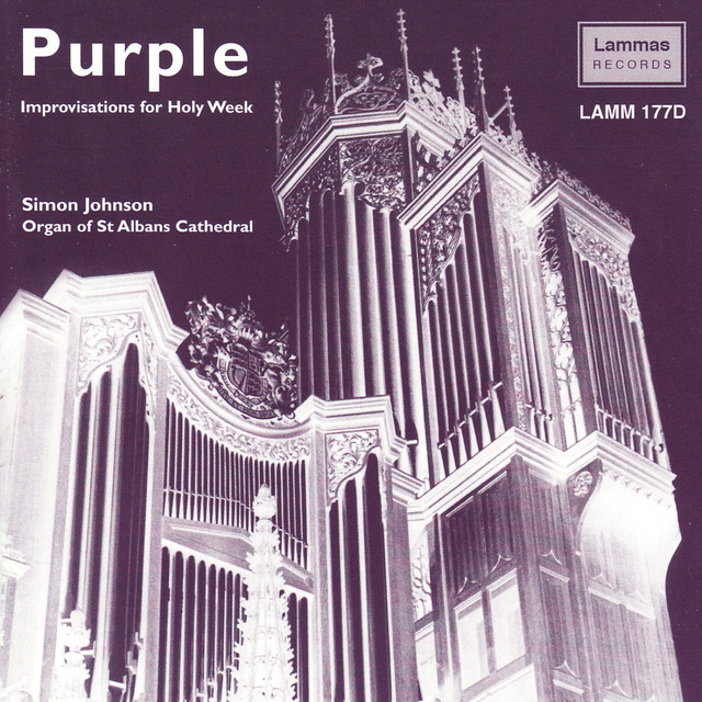 Purple - Improvisations for Holy Week album cover