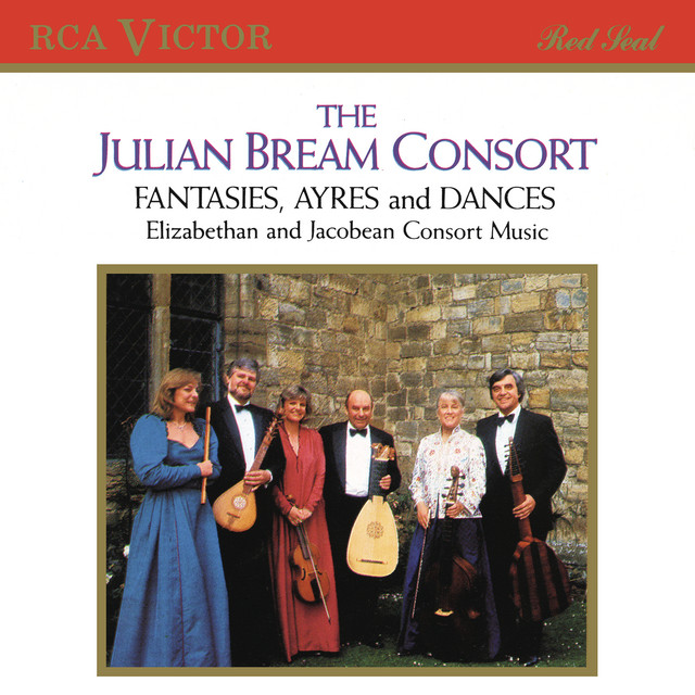 Luc Breton 1987  Lute - 10-courses as heard on The Julian Bream Consort: Fantasies, Ayres and Dances by Julian Bream (1988)