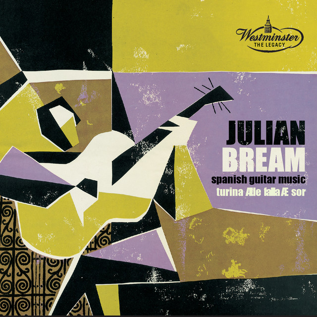 Julian Bream - Spanish Guitar Music album cover
