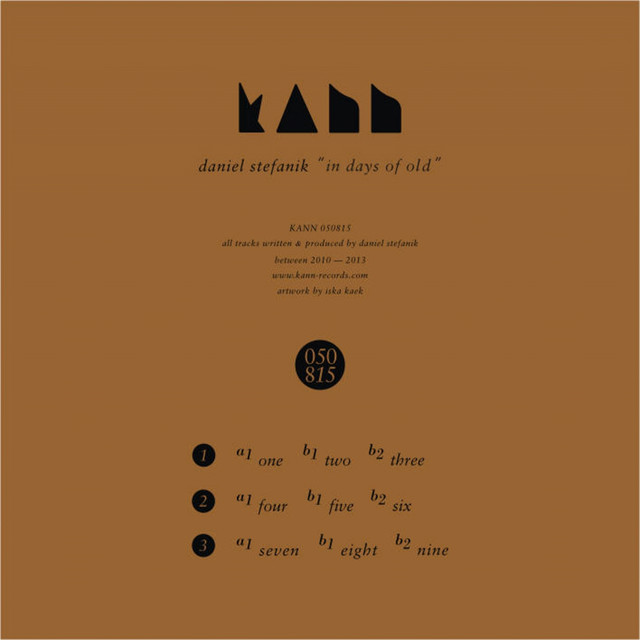 In Days of Old album cover