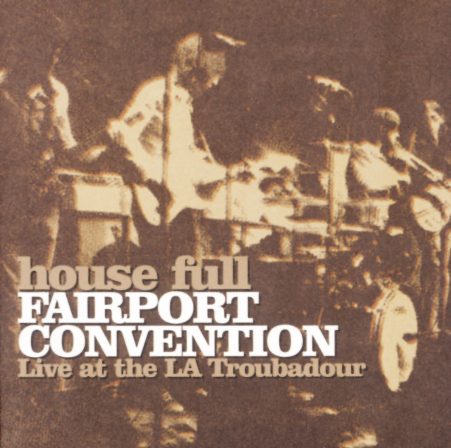 House Full - Live At The LA Troubadour album cover