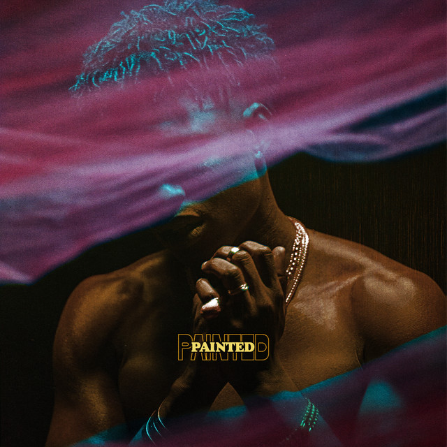 Painted album cover